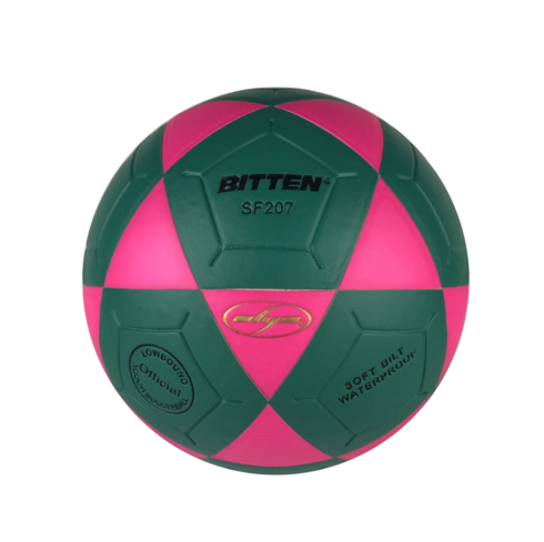 Bitten Balón de Futsal Laminado (MUERTO) SF207  ROSADO/VERDE