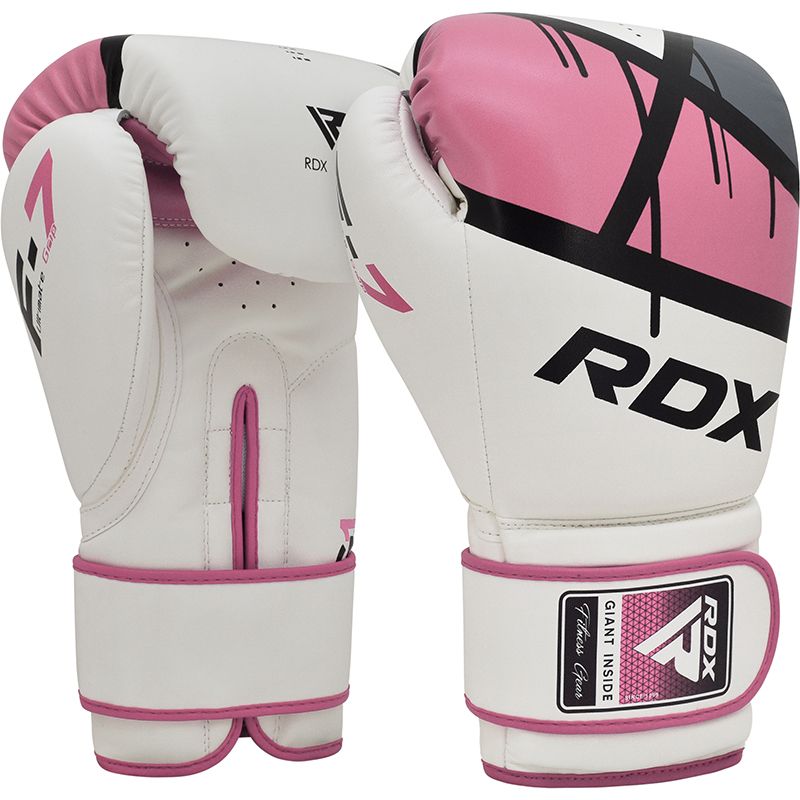 RDX GUANTES DE BOXEO F7 EGO BLANCO/ROSA