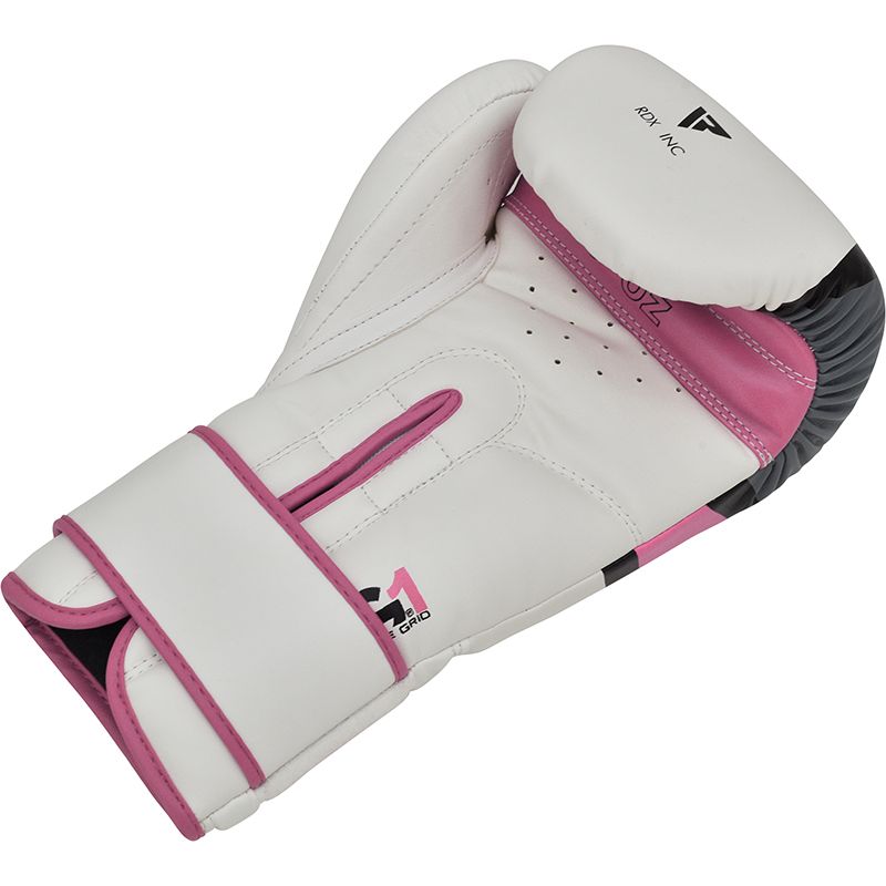 RDX GUANTES DE BOXEO F7 EGO BLANCO/ROSA - Imagen 3
