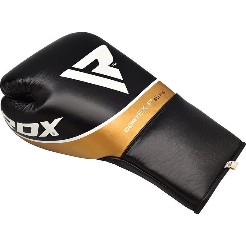 RDX GUANTES DE BOXEO C3 DE COMBATE PRO APROBADOS POR LA BBBOFC (CUERO AUTENTICO) 10 Onzas - Imagen 2