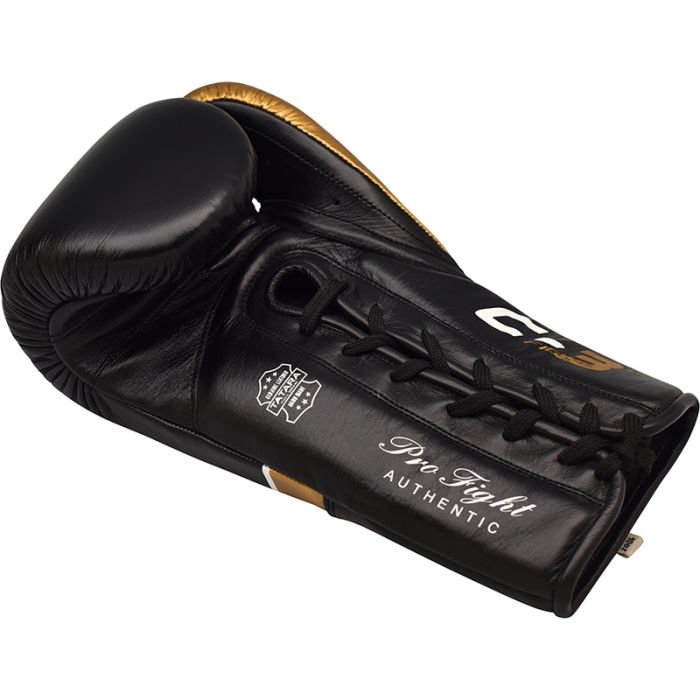 RDX GUANTES DE BOXEO C3 DE COMBATE PRO APROBADOS POR LA BBBOFC (CUERO AUTENTICO) 10 Onzas - Imagen 3