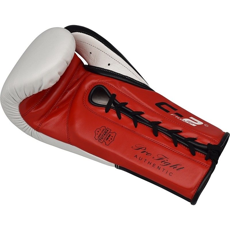 RDX GUANTES DE BOXEO C2 DE COMBATE APROBADOS POR LA BBBOFC (CUERO AUTENTICO) 10 Onzas - Imagen 3