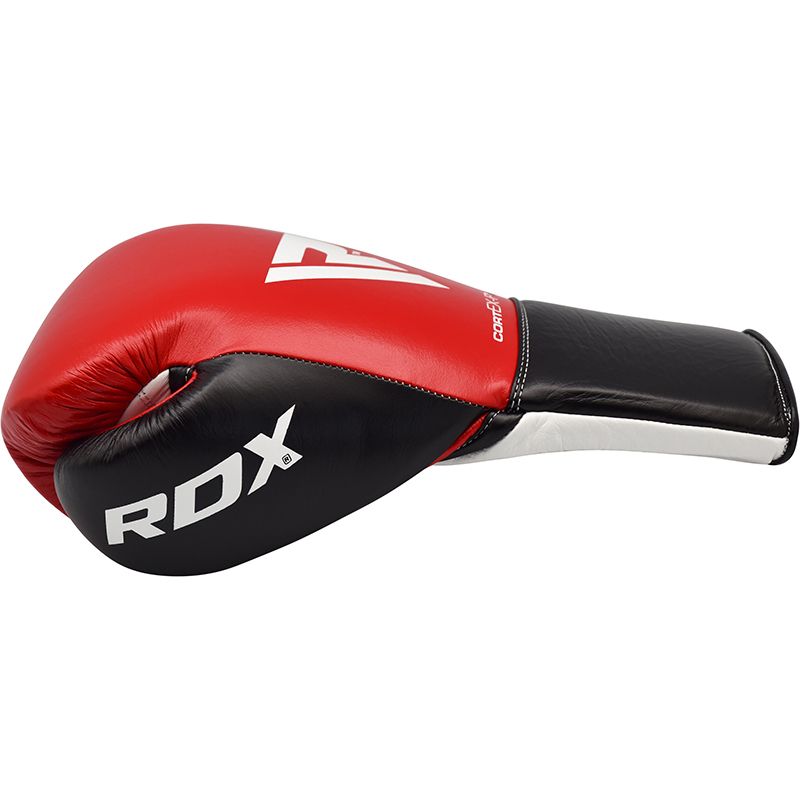 RDX GUANTES DE BOXEO C2 DE COMBATE APROBADOS POR LA BBBOFC (CUERO AUTENTICO) 10 Onzas - Imagen 4