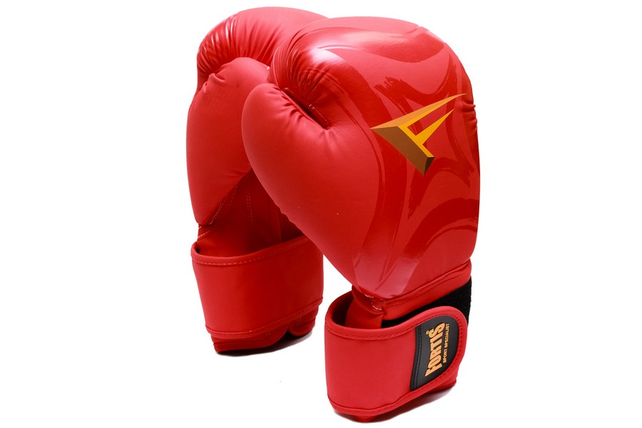 GUANTE DE BOXEO FORTIS-ROJO - Imagen 2