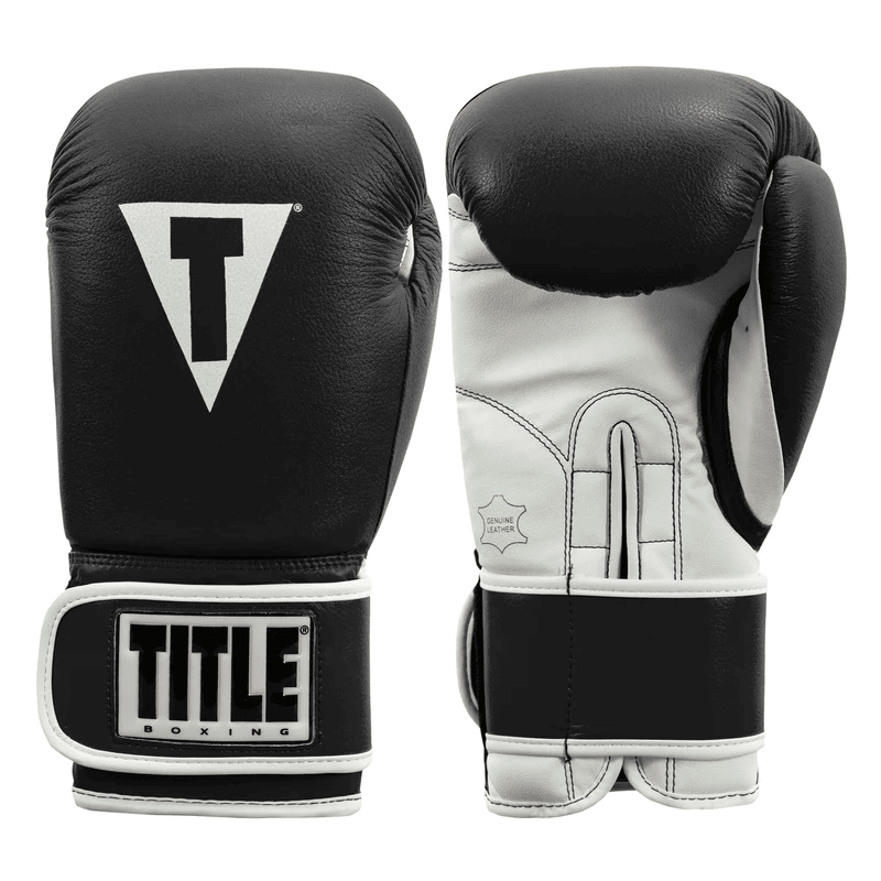 TITLE Guante de Boxeo PRO STYLE cuero genuino 100%