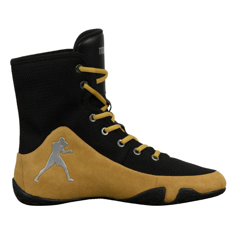 TITLE Bota de boxeo golden