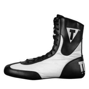 TITLE Bota de boxeo speed flex black & white