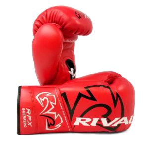 Guante De combate rival rfx guerrero pro cuero 100% R