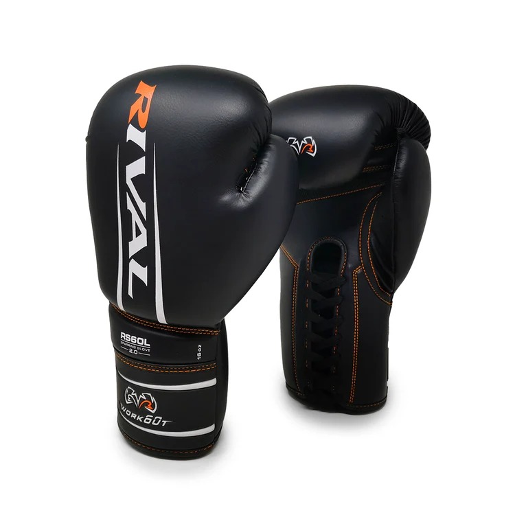 Guante Rival Sparring RS60 Cordones bk