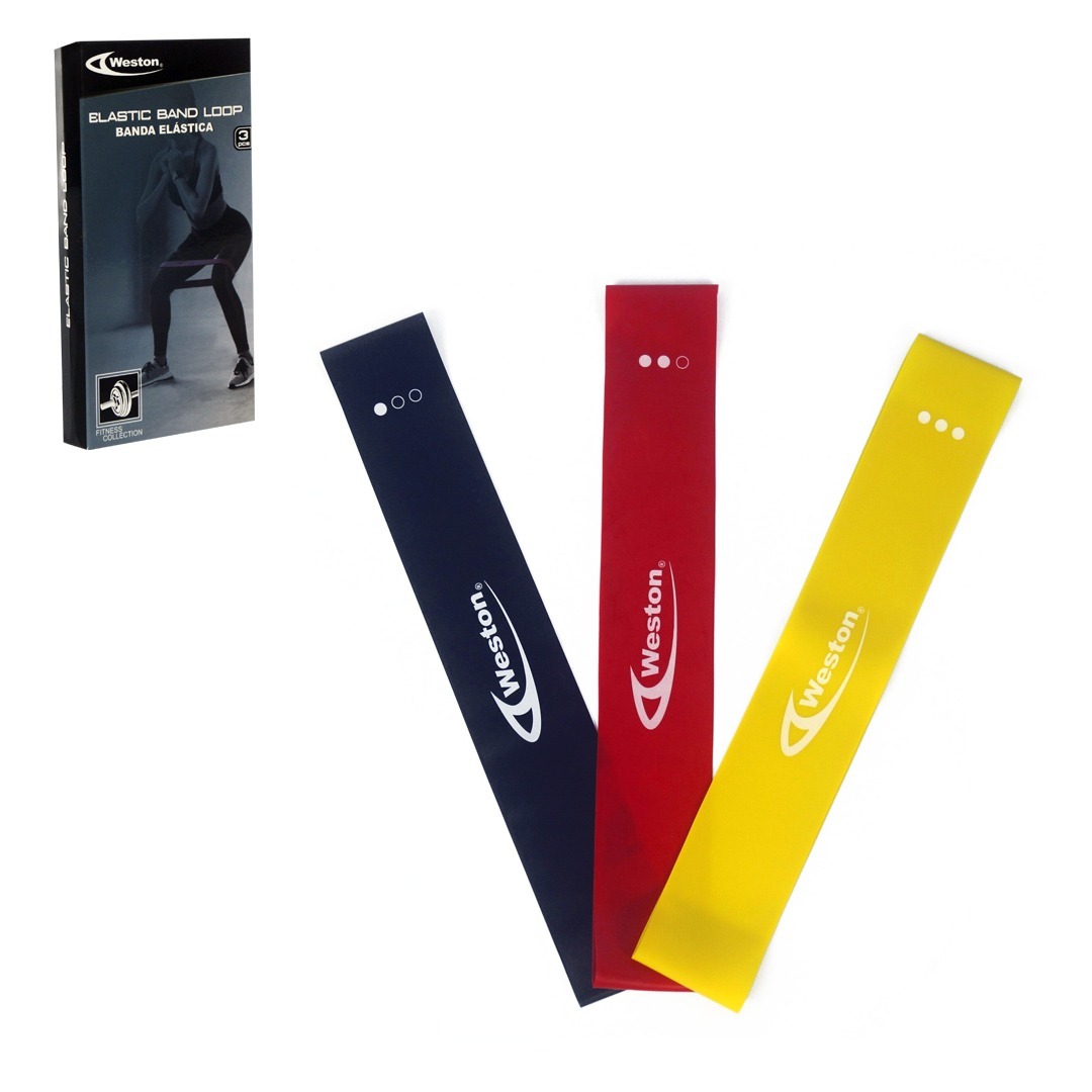 Bandas elasticas weston set 3