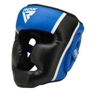 RDX Casco de boxeo Aura azul