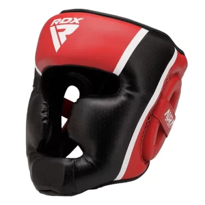 RDX Casco de boxeo Aura rojo