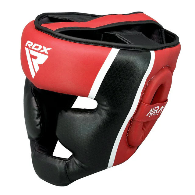 RDX Casco de boxeo Aura rojo - Imagen 5