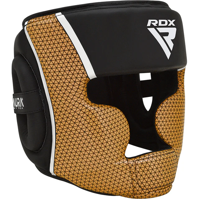 RDX Casco de boxeo Aura dorado - Imagen 2